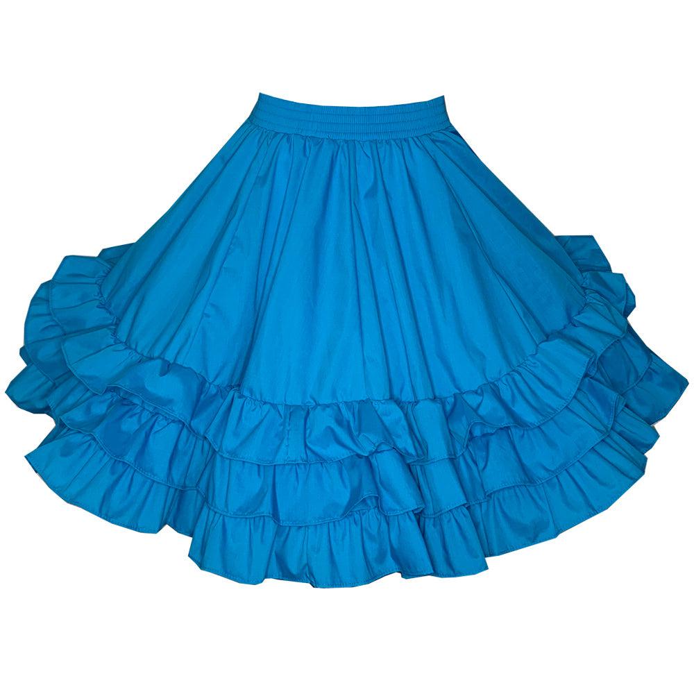 3 Ruffle Square Dance Skirt Square Up Fashions 