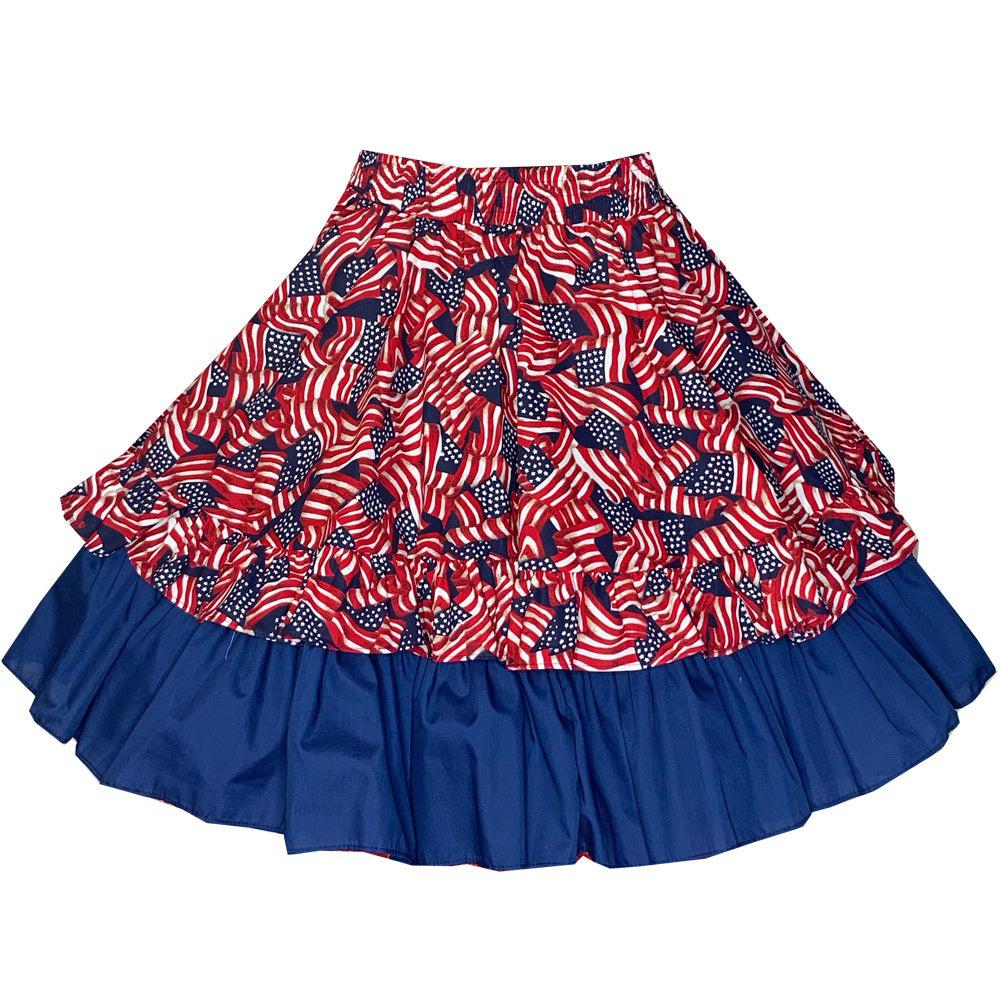 Flag Print Apron - Square Up Fashions