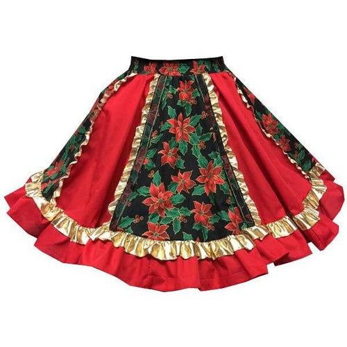 Fancy Christmas Square Dance Skirt