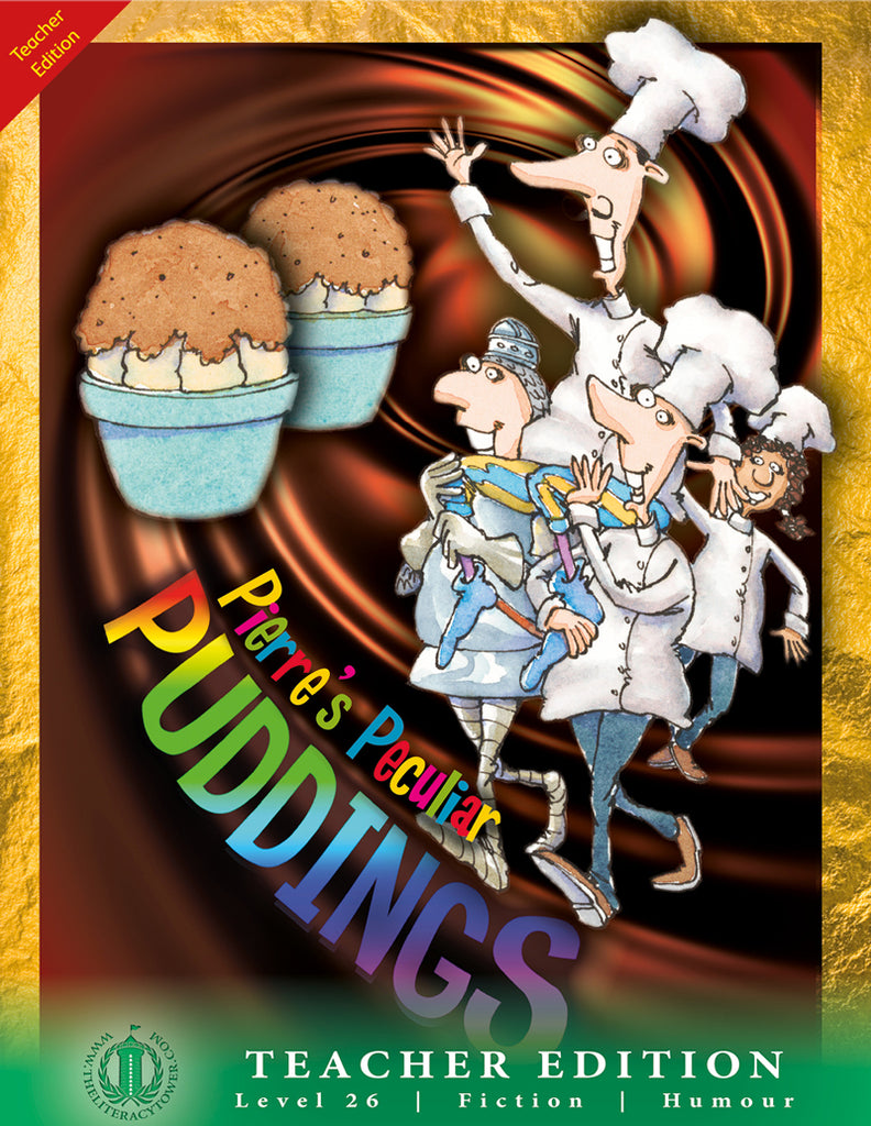 (paired fiction) Pierre's Peculiar Puddings (Teacher Edition - Level 26)