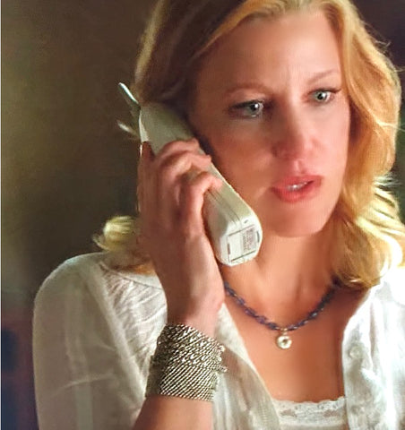 Anna Gunn's Skyler White 3rd Season Breaking Bad - Wearing 2 Flinging Arrows Bracelets