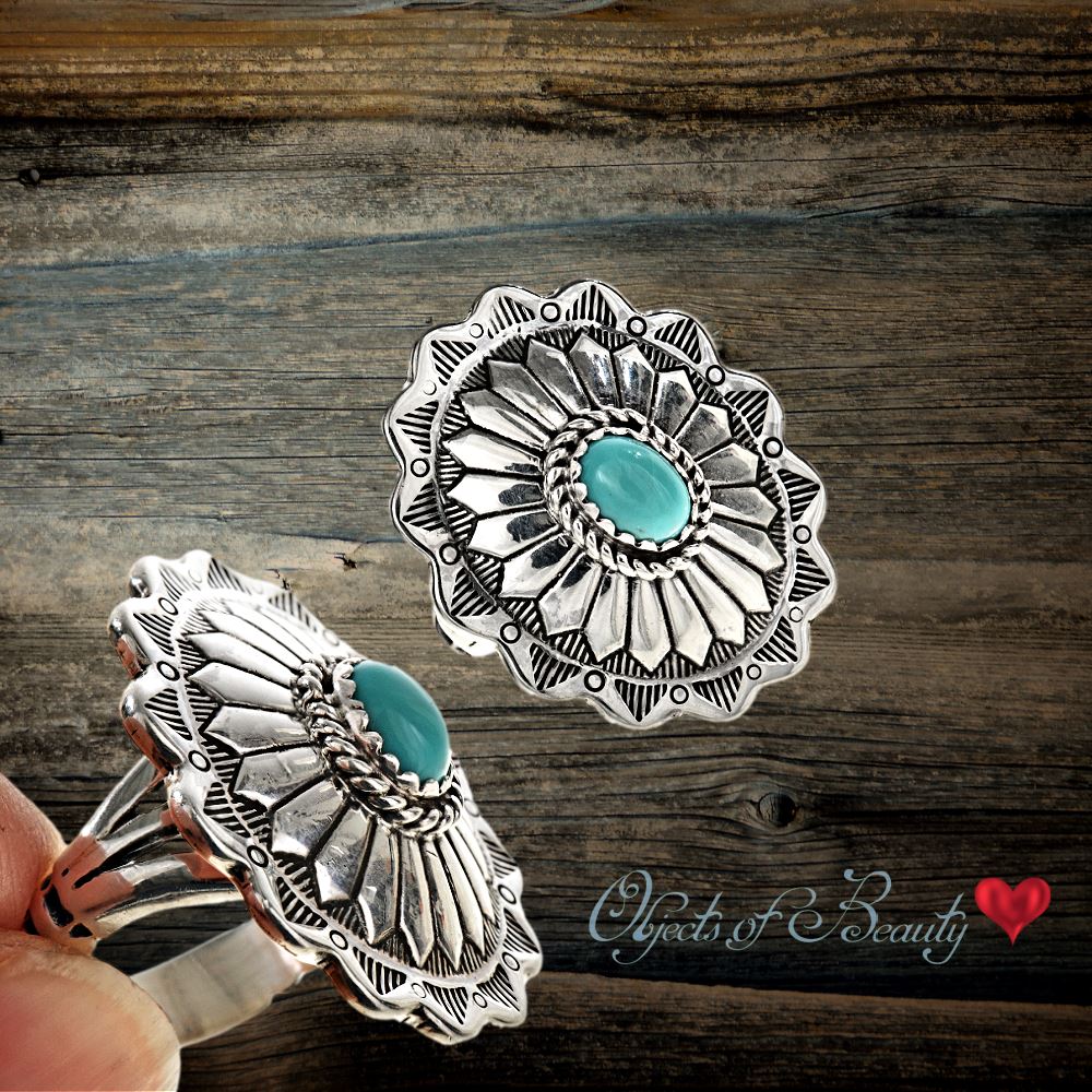 Navajo on sale turquoise earrings