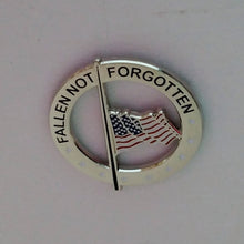 Load image into Gallery viewer, Fallen Hero 1.5 &quot; Round Enamel Pin
