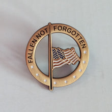 Load image into Gallery viewer, Fallen Hero 1.5 &quot; Round Enamel Pin
