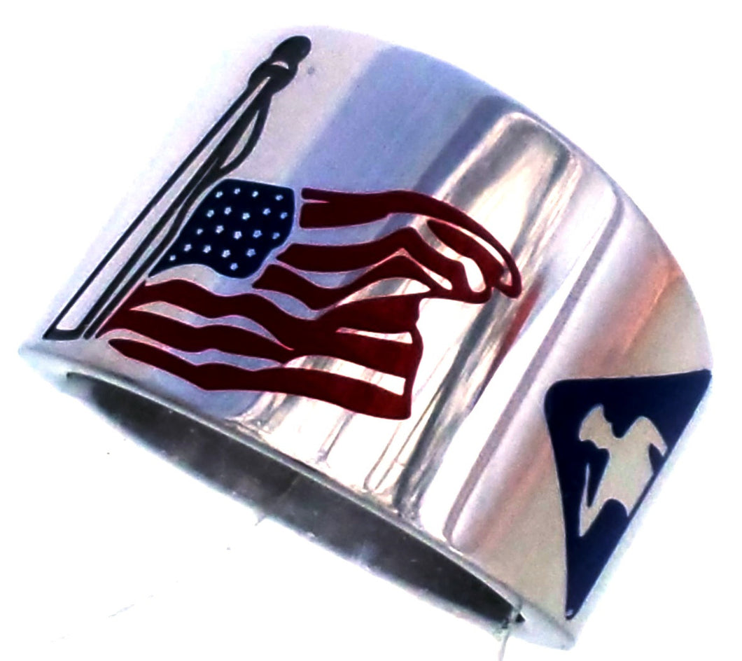 FLAG @ HALF-MAST FALLEN HERO RING