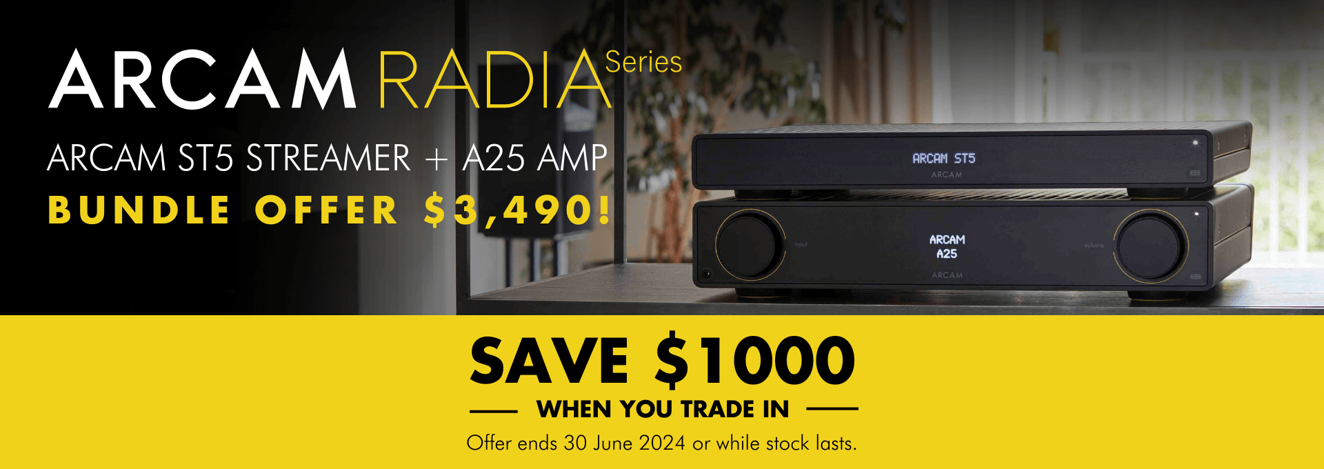 Arcam Trade in Promotion