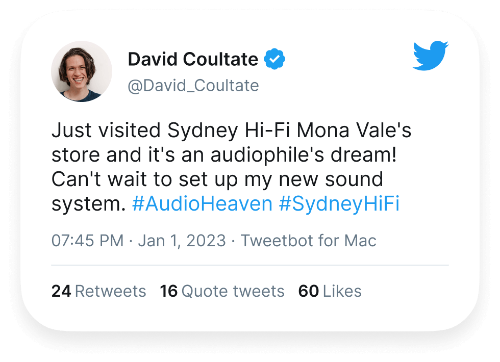 Tweet David Coultale