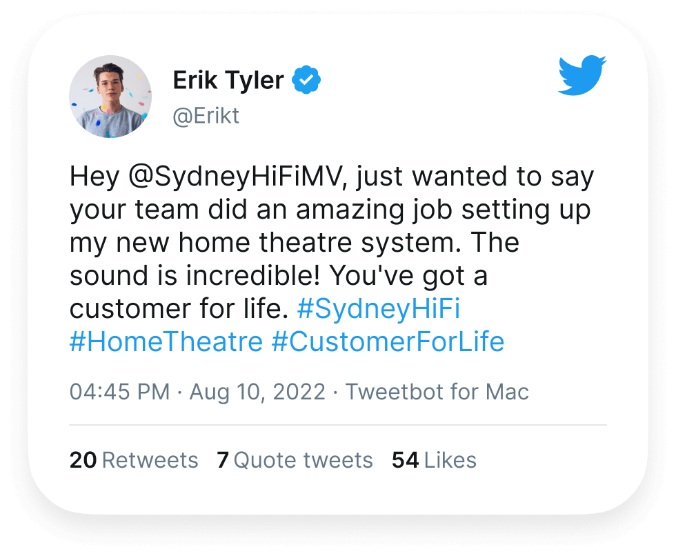 Tweet Erik Tyler