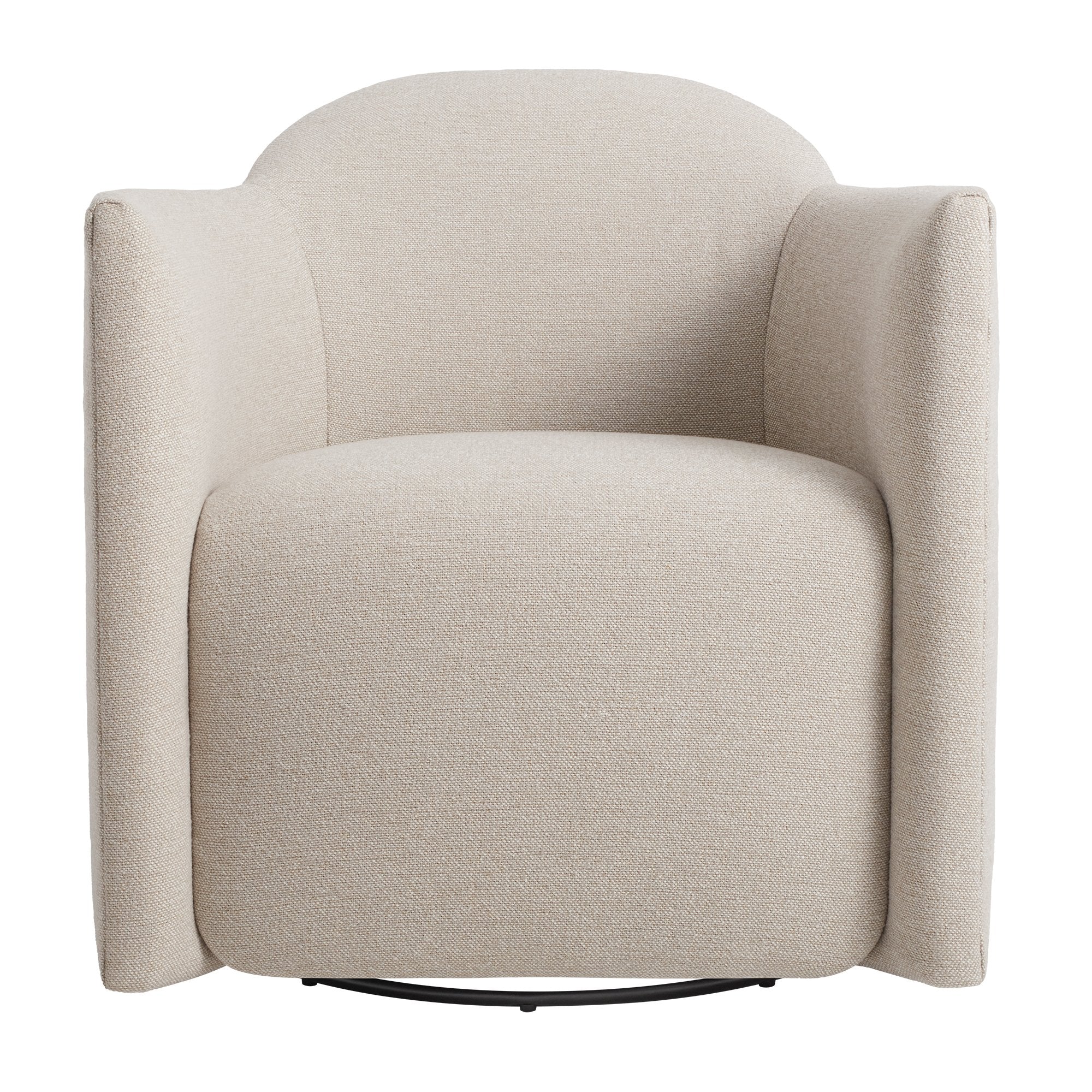 About Face Swivel Lounge Chair Furniture Blu Dot Living Room Lounge Chairs new Sanford Linen