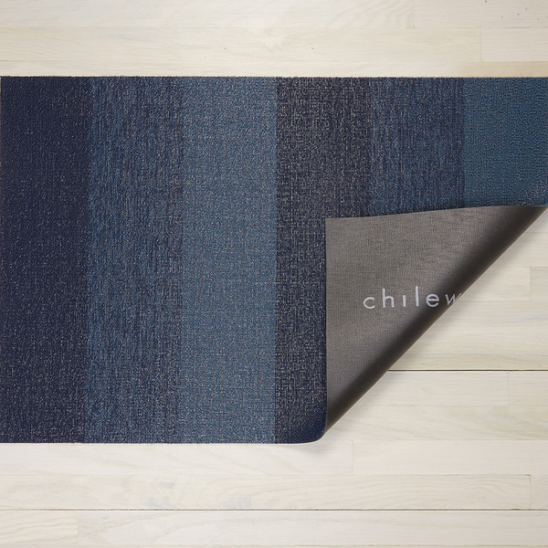 Marbled Stripe Shag Indoor Outdoor Mat By Chilewich Lekker Home