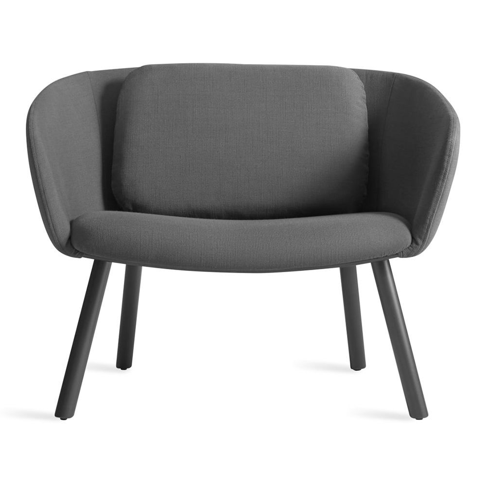 Hedge Lounge Chair Upholstery Living Room Lounge Chairs new Digiti Charcoal / One Size Digiti Charcoal One Size