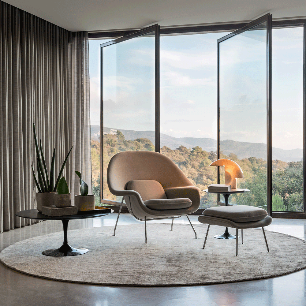 Womb Chair and Ottoman | Lekker Home