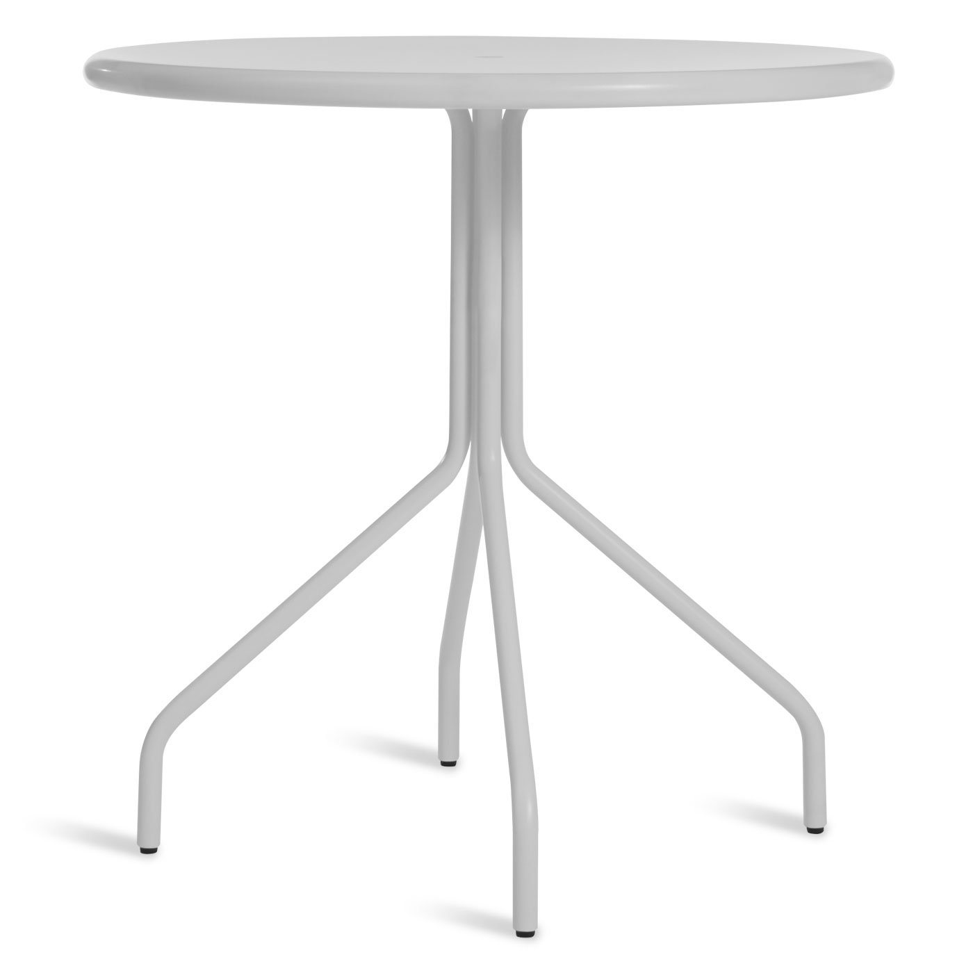 Hot Mesh Table Furniture Bar + Counter Height Tables Blu Dot Dining Dining Tables Outdoor Round Dining Tables Off White / Cafe Height Off White