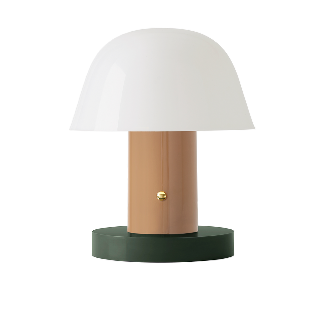 JH27 Setago Table Lamp Lighting &Tradition Lighting Table Lamps Nude + Forest / One Size Nude + Forest One Size