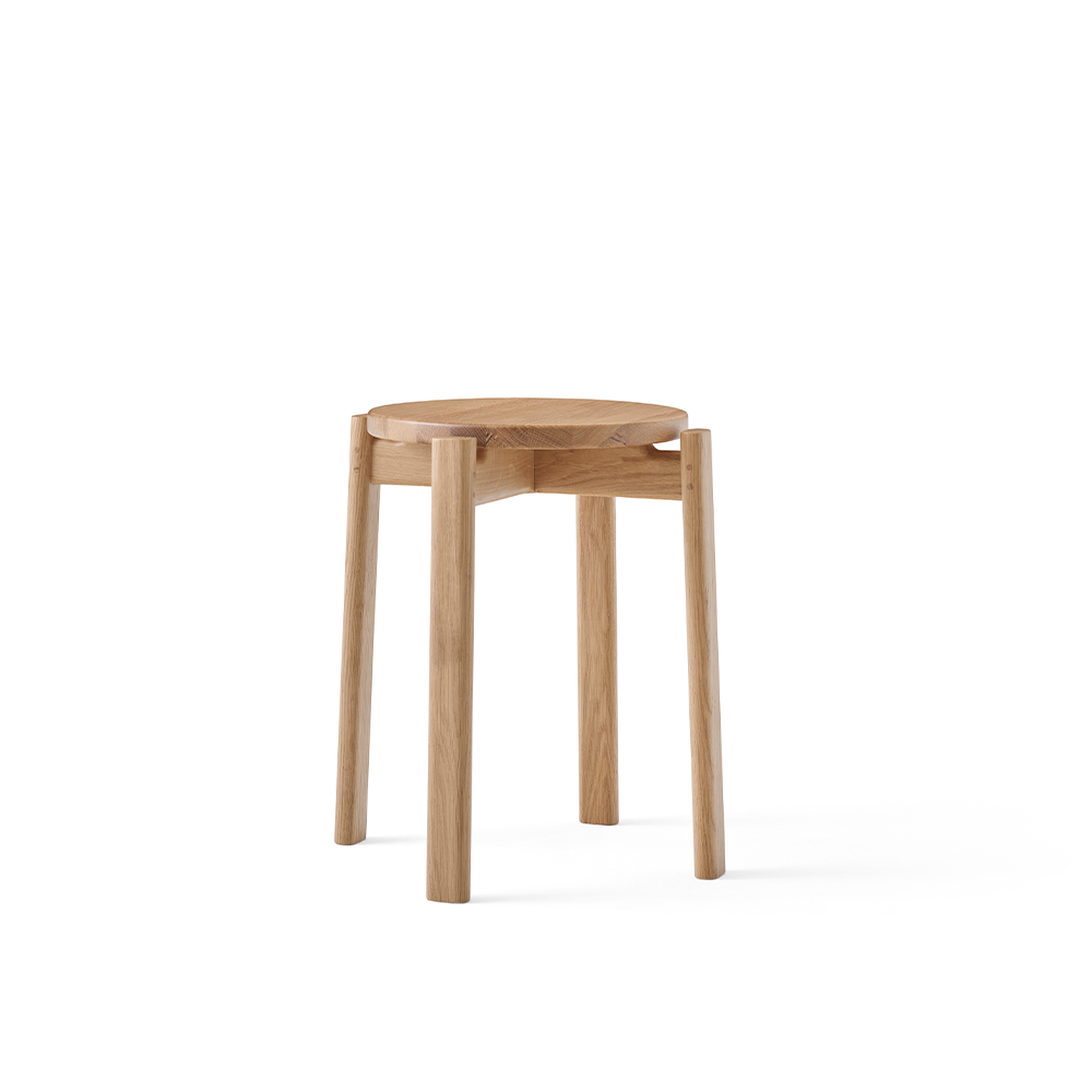 Passage Stool Furniture badge Dining new Stools + Benches Dark Lacquered Oak / One Size Dark Lacquered Oak One Size