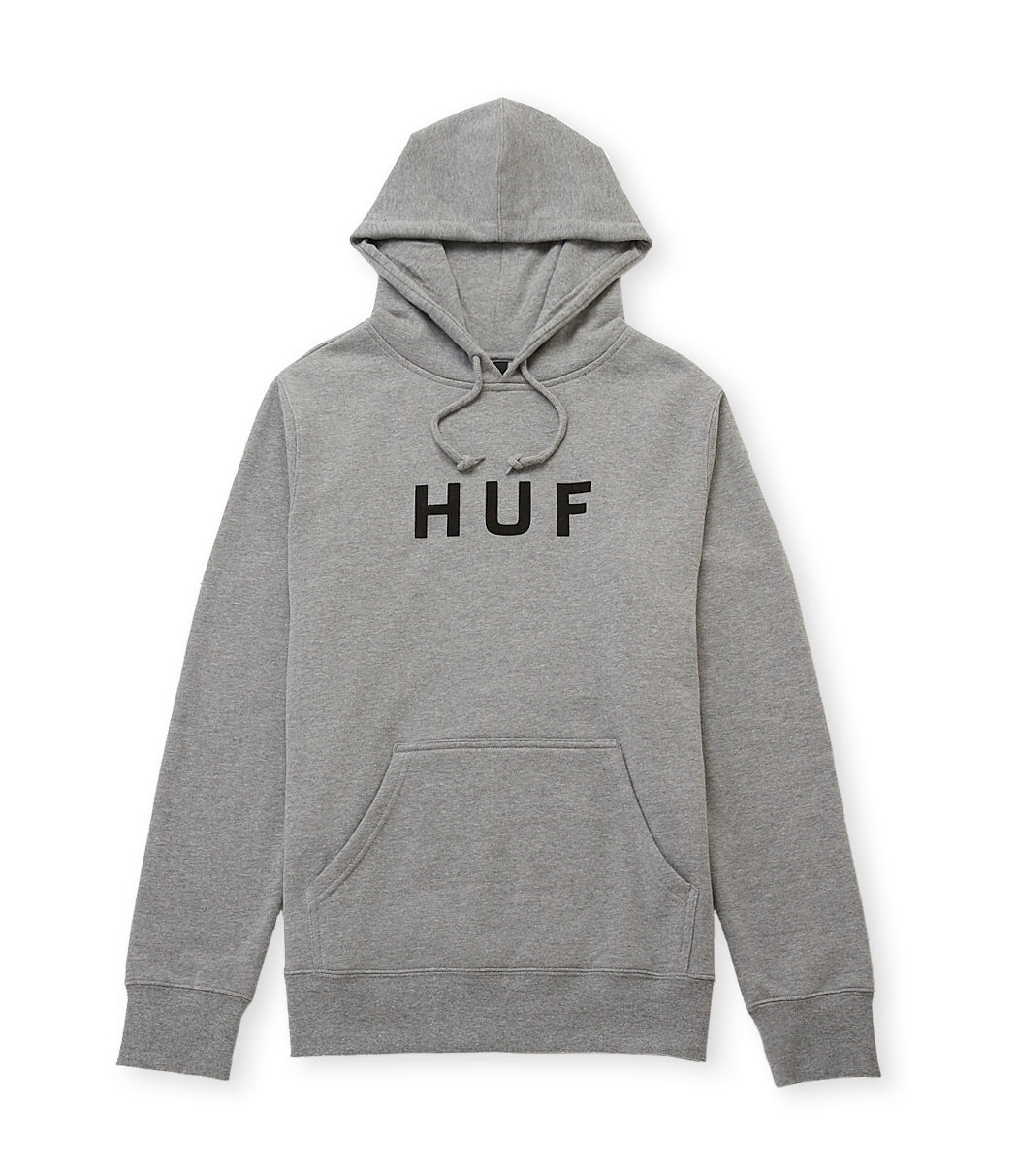 HUF Essentials OG Logo Brown Hoodie