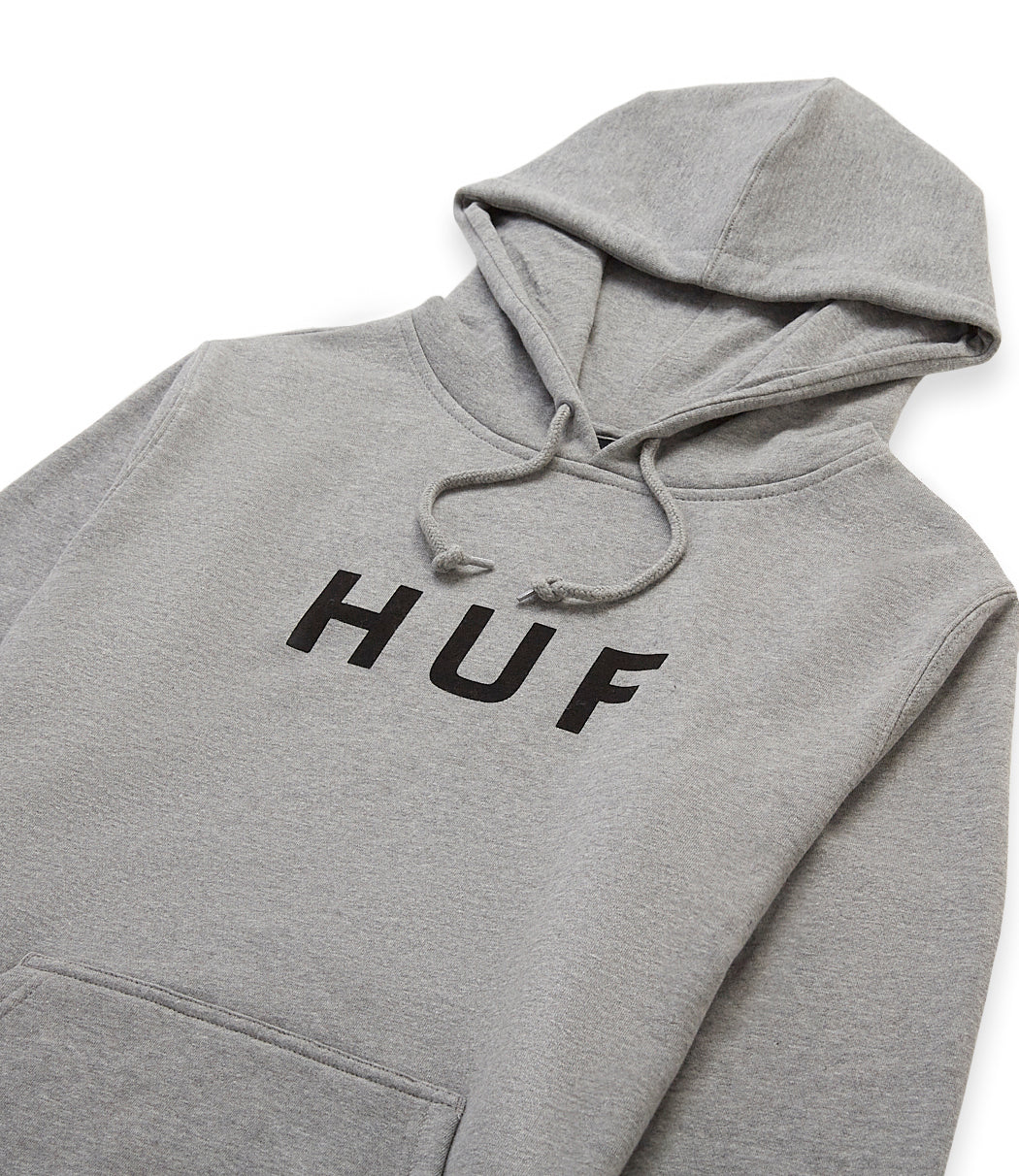 HUF Huf Essentials Og Logo Pullover Hoodie Brown M