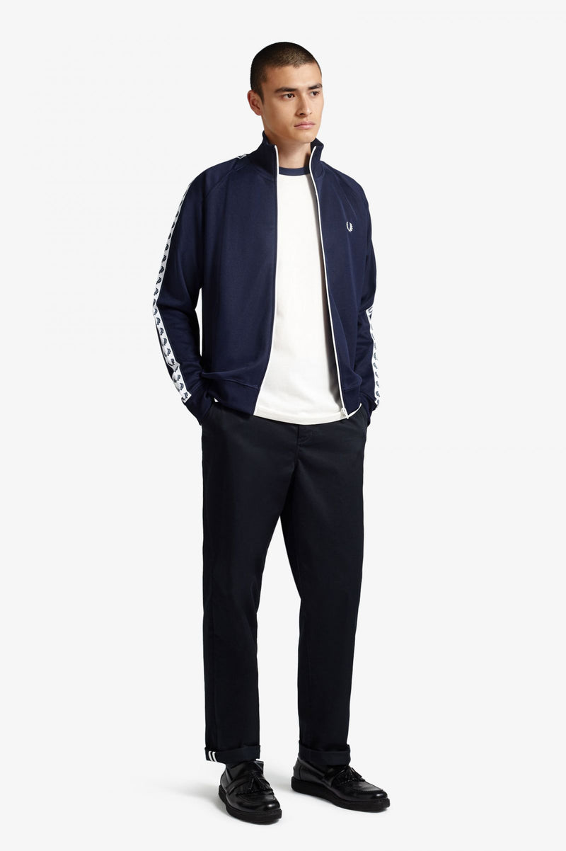 taped track jacket fred perry