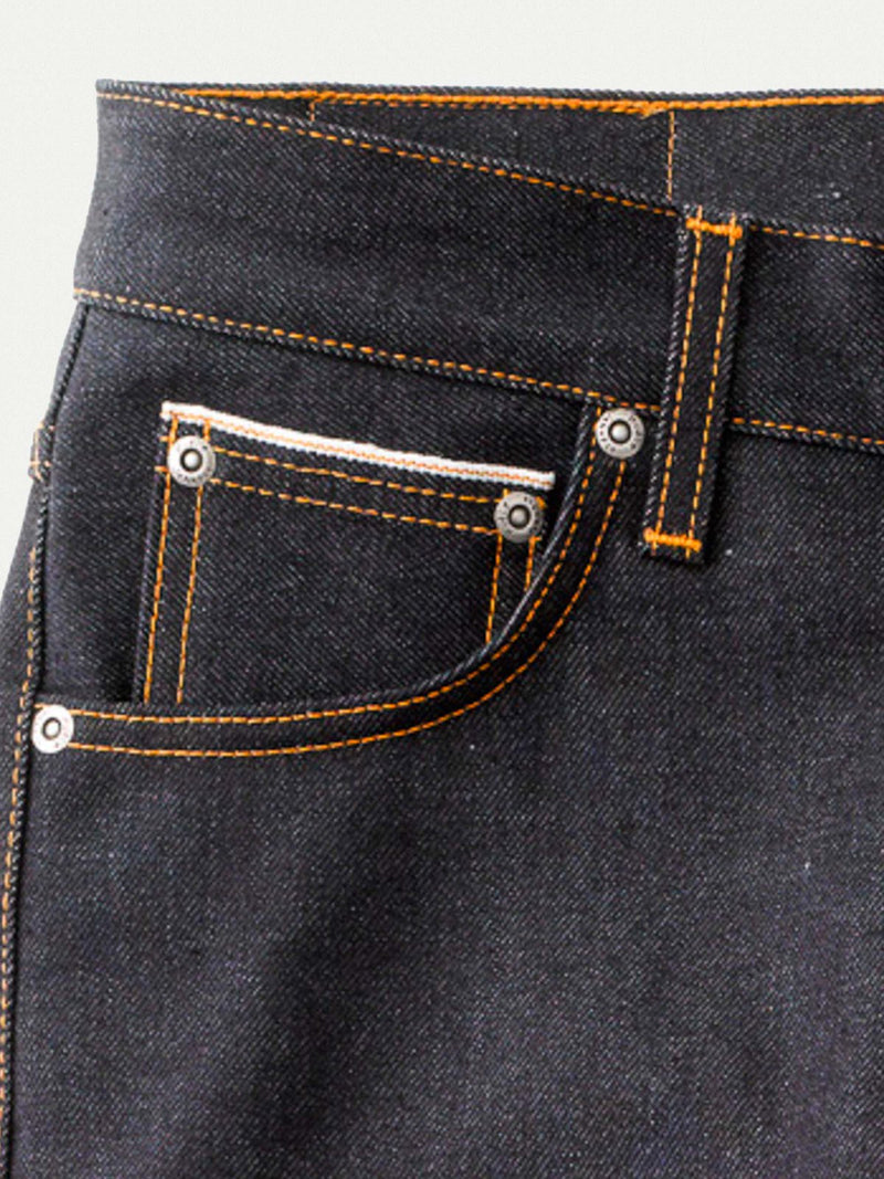 lean dean dry paper denim selvage