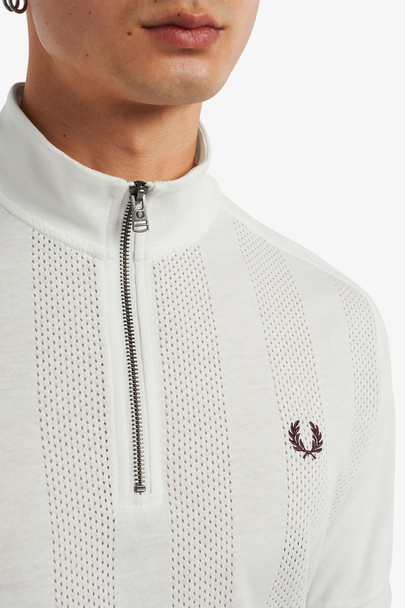 zip polo neck