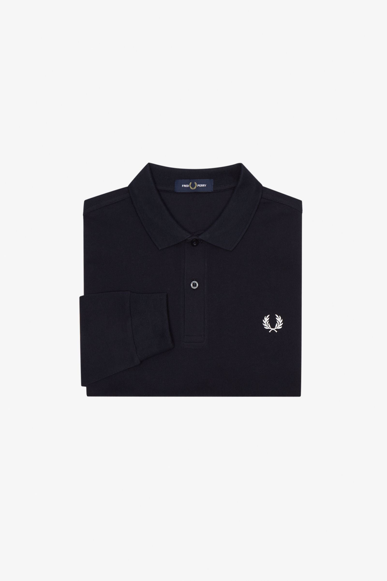 LS PLAIN FRED PERRY SHIRT