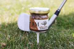 JEM Organics jar on a golf tee