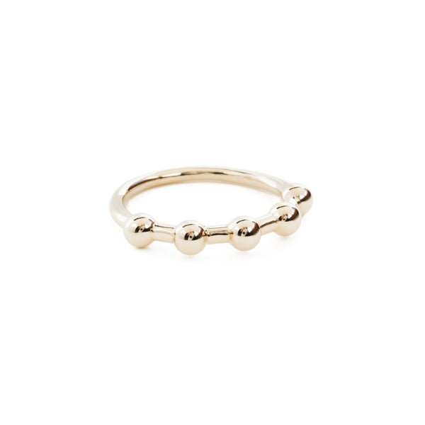 The Quinque Ring in Yellow Gold