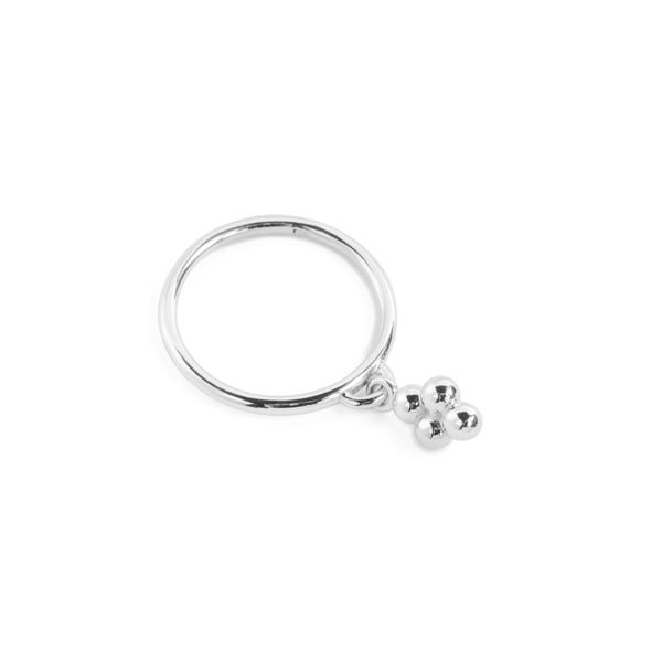 The Quattuor Charm Ring in Silver