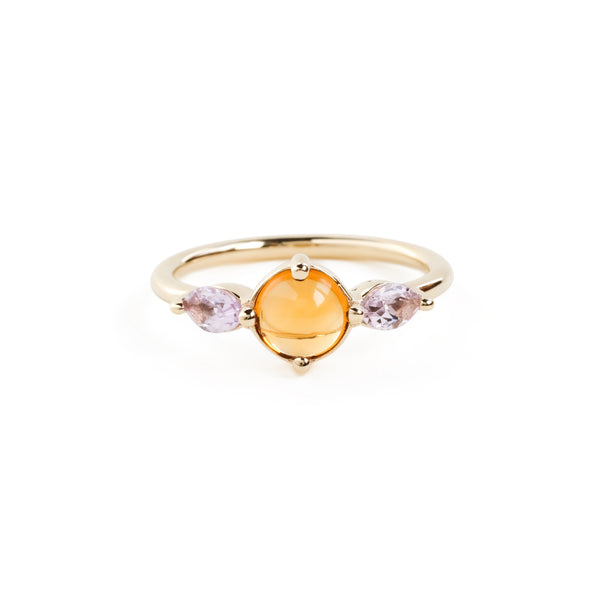 The Ananda Ring in Yellow Gold