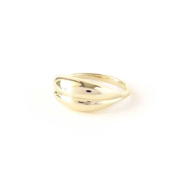 The Fold Ring in Yellow Gold