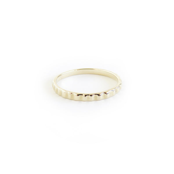The Limpet Ring in Yellow Gold