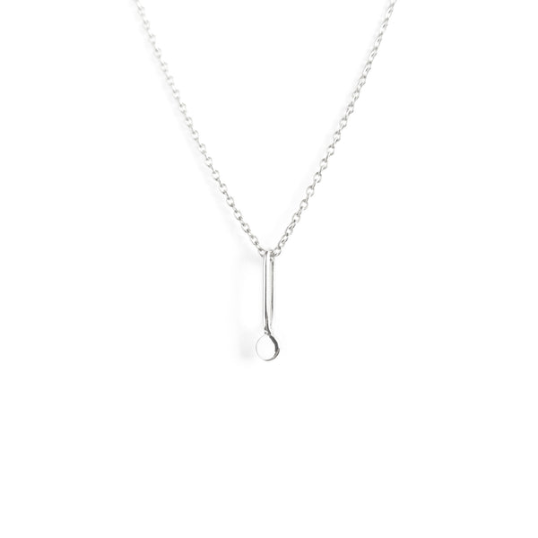 The Dot Pendant in Silver
