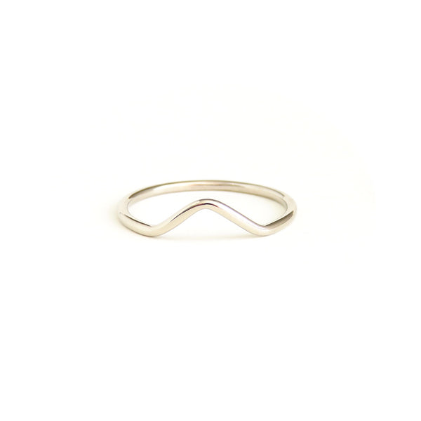 Rhythm Ring in White Gold