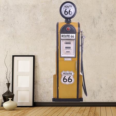 Life Size US Petrol Pump Wall Sticker | Removable Wall ...