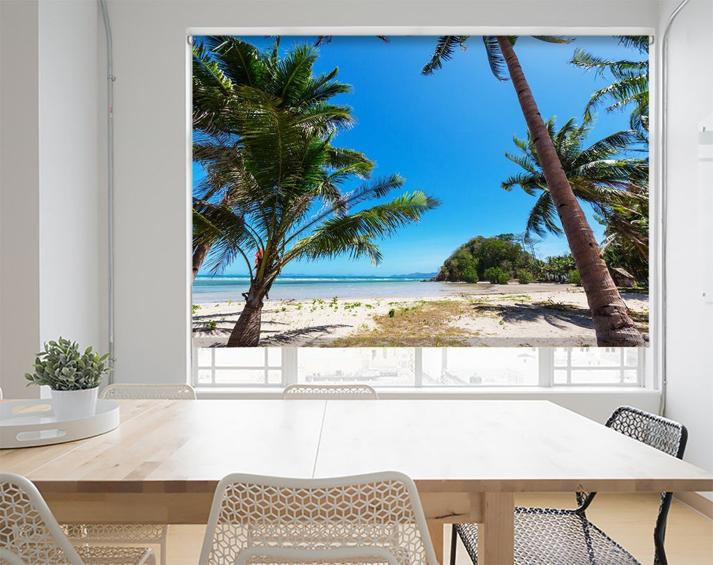 custom art print window blinds