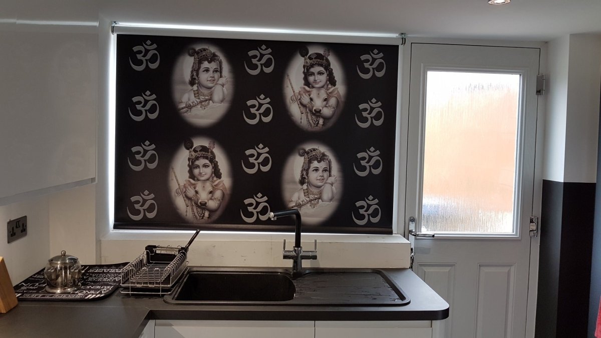 Customer Gallery of Printed Blinds - Blackout blinds of any print or i,