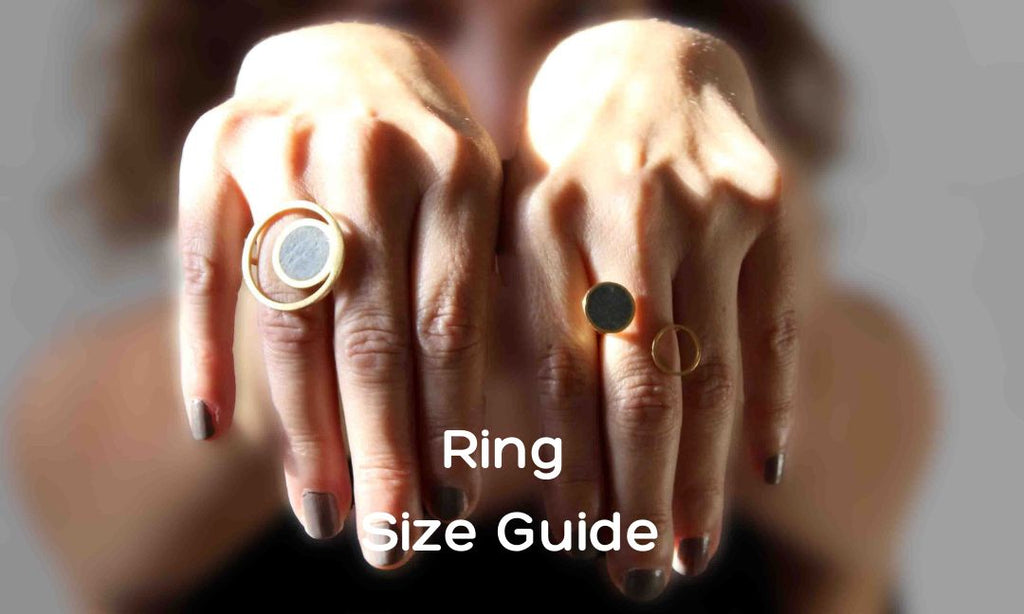 Ring Size Guide - BAARA Concrete Jewelry