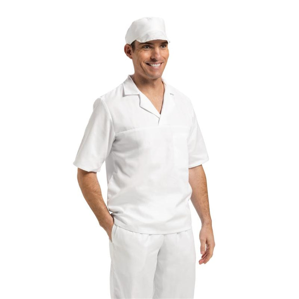  Chef Works Womens Chambray Long Sleeve Shirt Grey 2XL 
