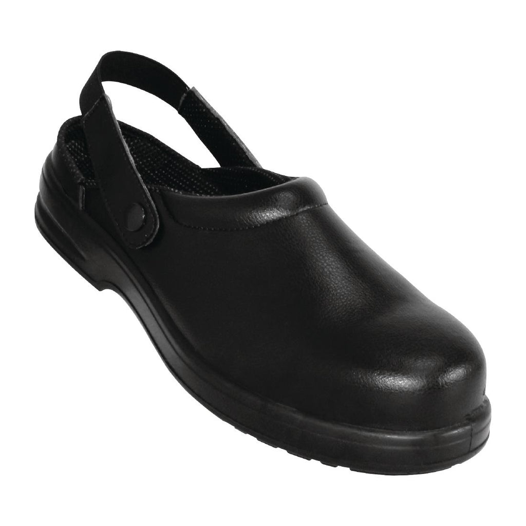 Lites Unisex Safety Clogs Black 47