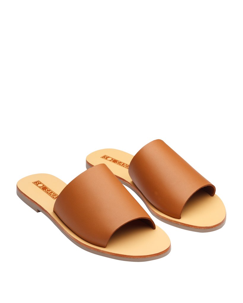 Teresa Slide - Tan – Marine \u0026 Co