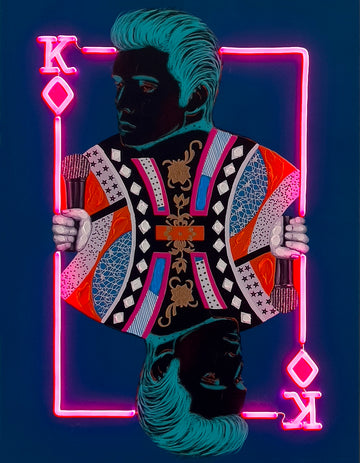 Chic Woman' Wall Artwork - LED Neon