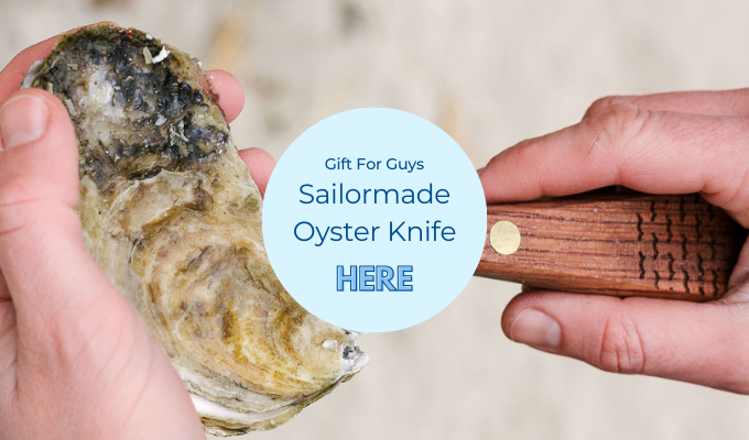 sailormade oyster knife for shucking