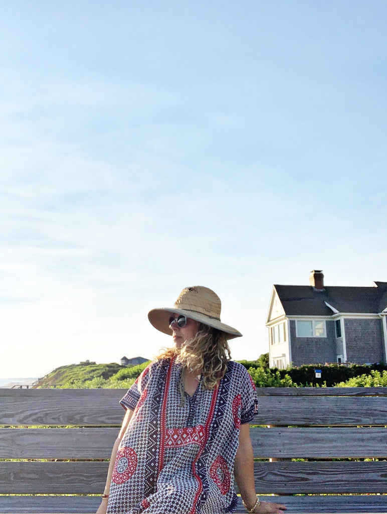 Jennifer Fox from FoxSea Skin on a cape cod beach 