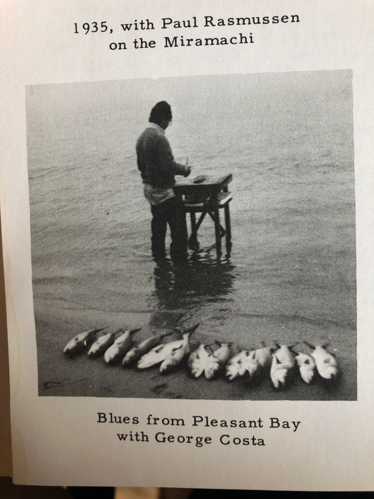 catching blue fish in pleasant bay 1935