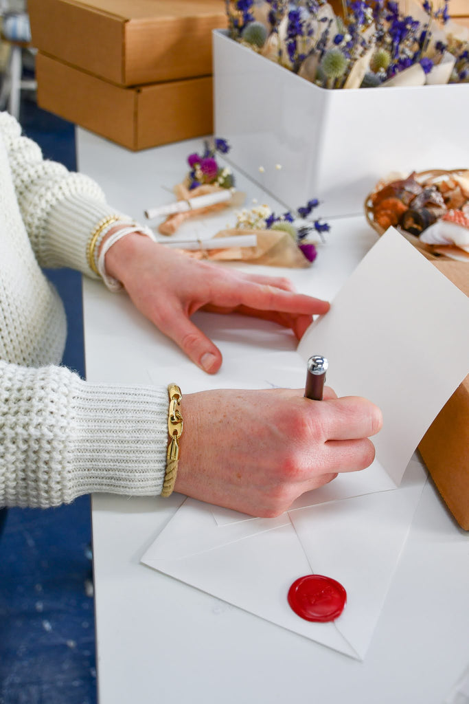 sailormade message in a bottle gift box for Valentine's day