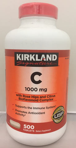 Kirkland Signature Vitamin C 500mg Chewable Tablets 500ct Rokbuy