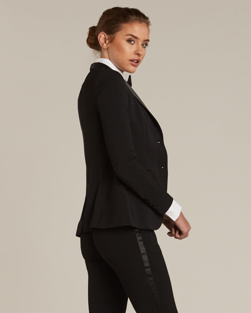 Buy Black Shawl Collar Tux Jacket – LITTLE BLACK TUX