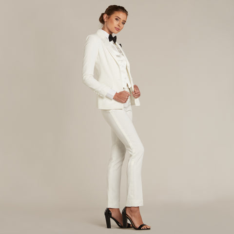 white formal jacket women's