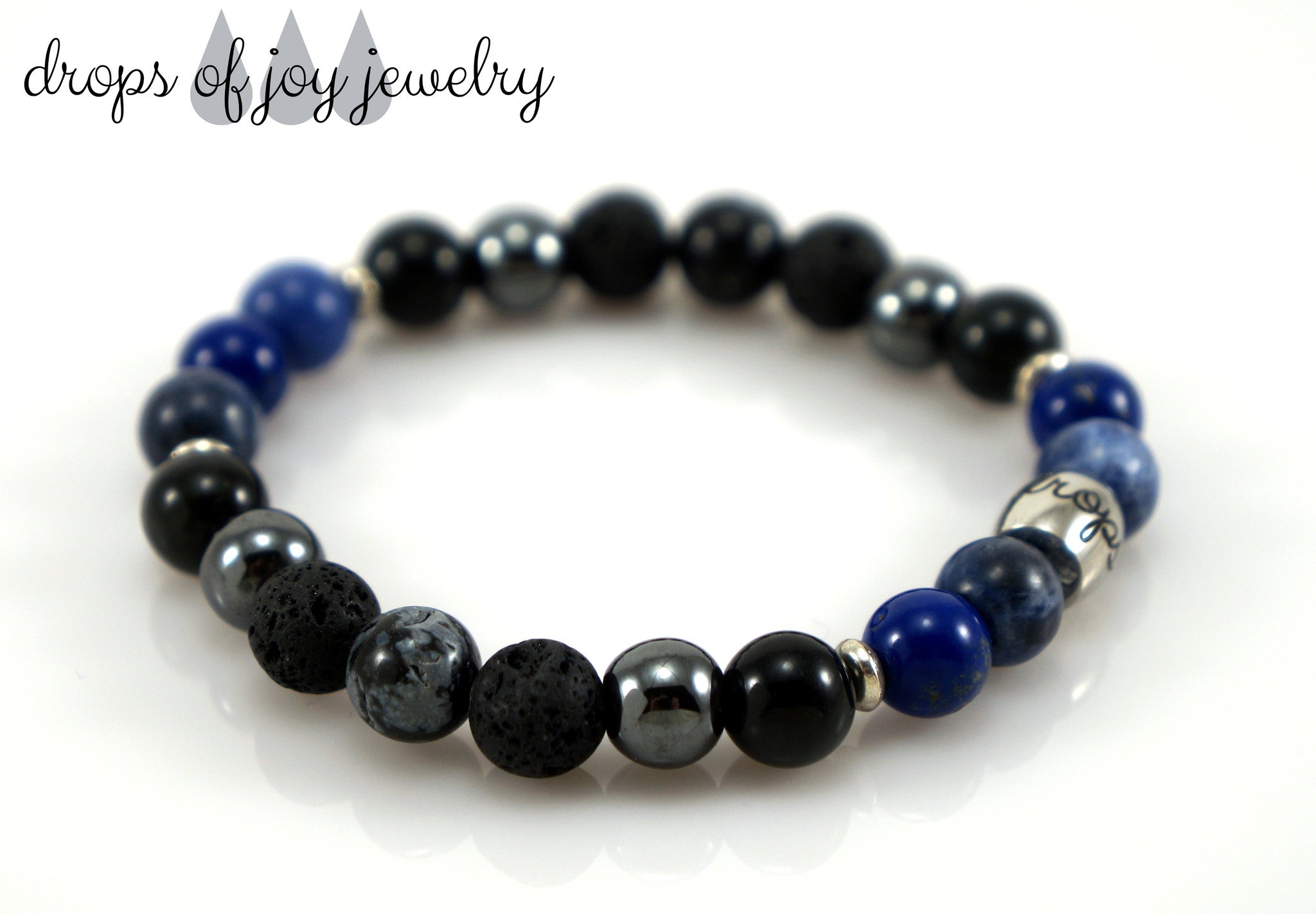 Lava Stone Diffuser Bracelet - Overcome