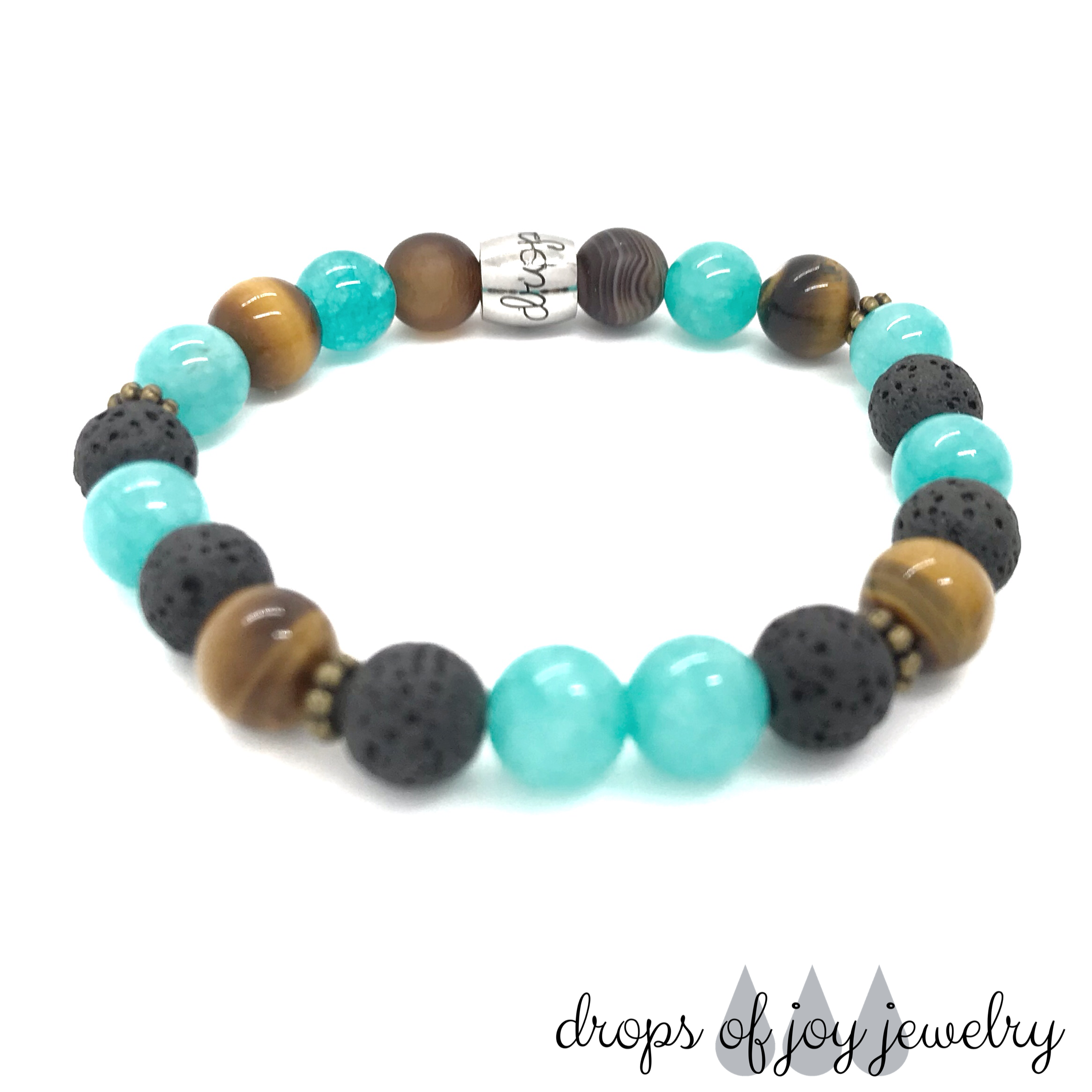 Deep Calming Lava Stone Diffuser Bracelet